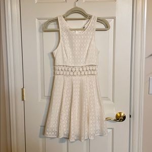 Free People cream dress